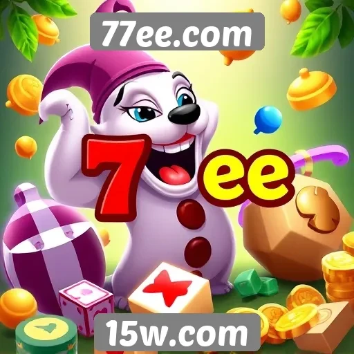 Variedade de jogos disponíveis em 77ee.com